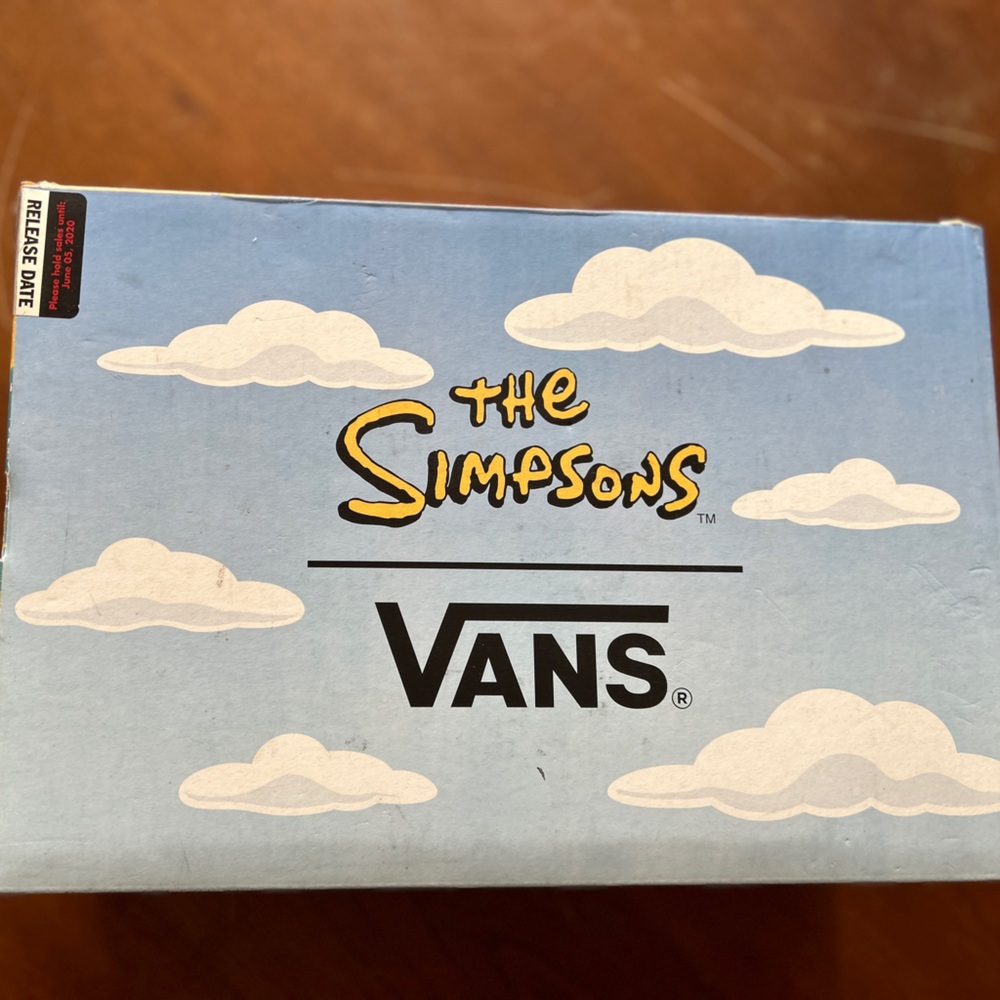 Limited Edition The Simpsons ™️ x Vans Lisa Simpson Sneakers | New In Box - Picture 1 of 16